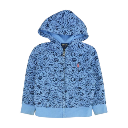 Blue Graphic Jacket