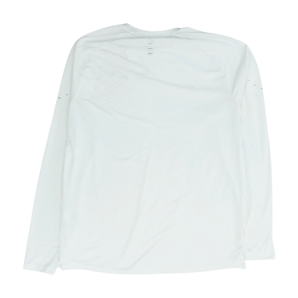 White Solid Active T-Shirt