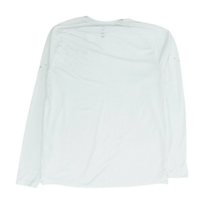 White Solid Active T-Shirt