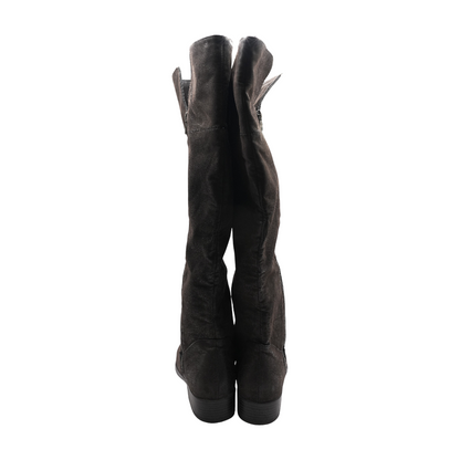 Gray Over-the-Knee Boots