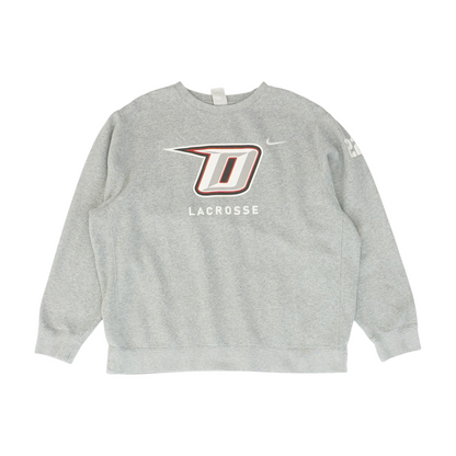 Gray Oneonta Red Dragons Solid Sweatshirt Pullover