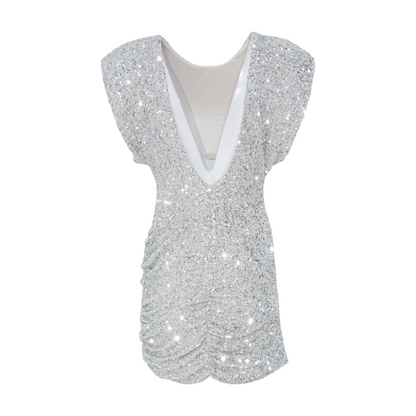 Silver Mini Formal