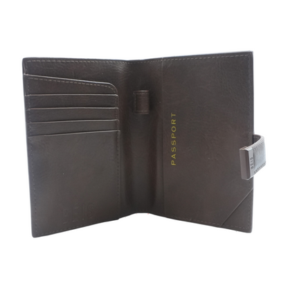 Brown Passport Cover