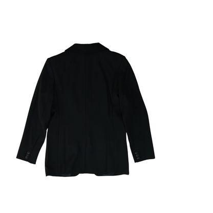 Black Solid Blazer