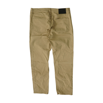 Beige Regular Pants