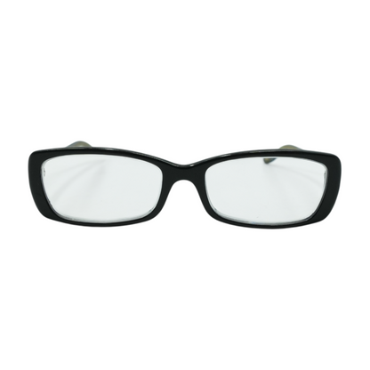 Black Rectangle Prescription Eyewear