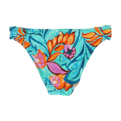 Blue Abstract Swim Bottom