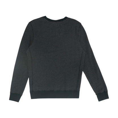 Gray Solid Sweatshirt Pullover
