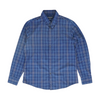 Blue Plaid Long Sleeve Button Down