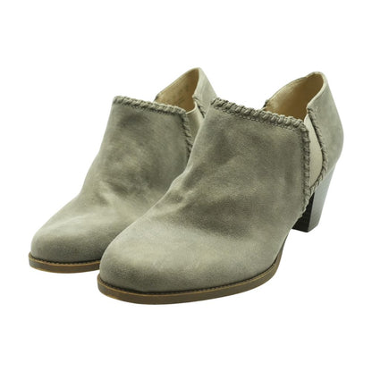Gray Ankle Boots