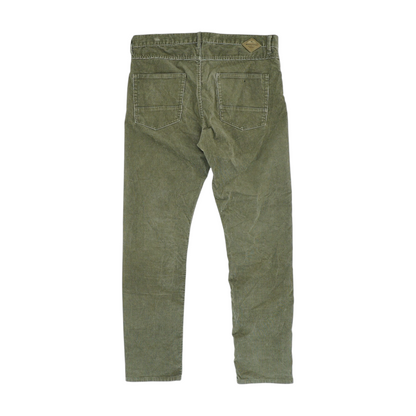 Green Tapered Pants