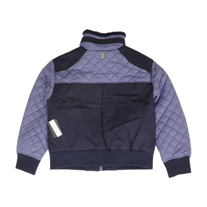 Purple Color Block Lightweight Jacket