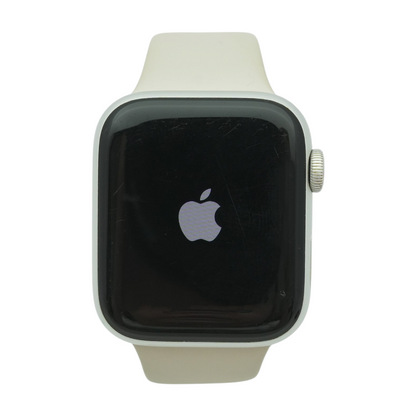 44mm Series SE Silver Smartwatch Gray Band M/L
