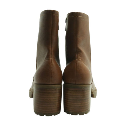 Bronze Ankle Boots