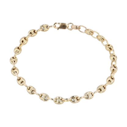 10K Yellow Gold Chain Bracelet