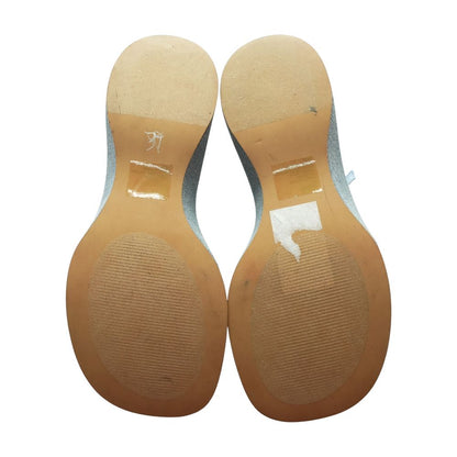 Blue Platform Sandals