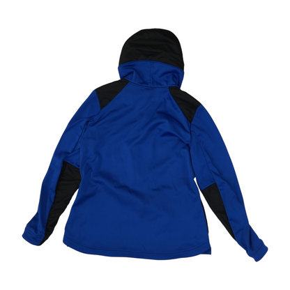 Blue Color Block Jacket