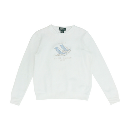 White Pullover Sweater
