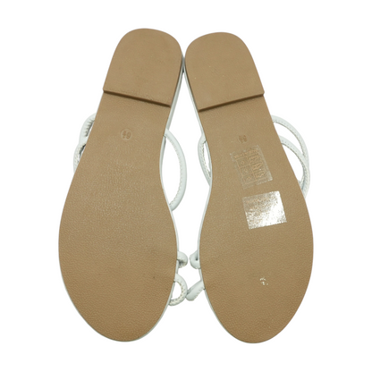 Blue Flat Sandals