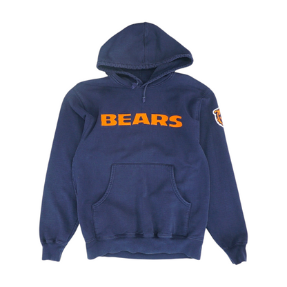 Navy Chicago Bears Solid Hoodie Pullover