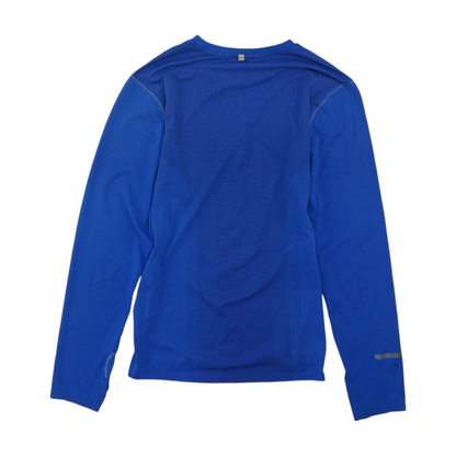 Blue Solid Active T-Shirt