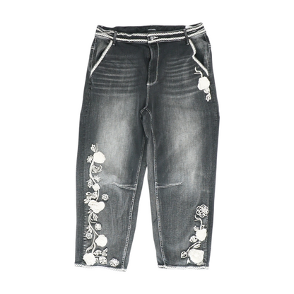 Black Straight Jeans
