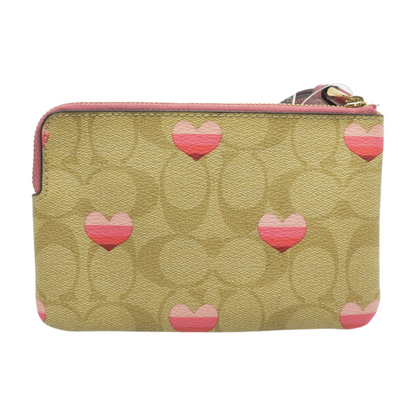 Beige Wristlet Wallet