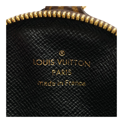 Multi Pochette Accessoires Round Coin Purse in Monogram Canvas