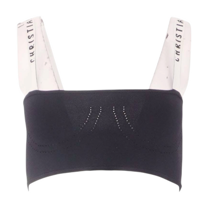 Black Stretch Viscose Bralette