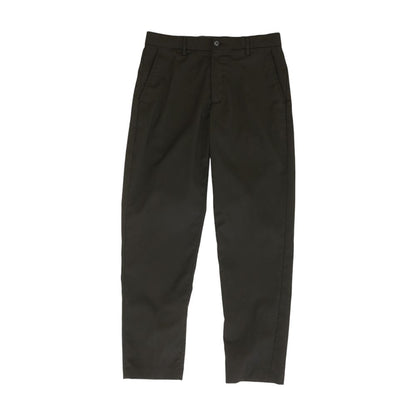 Black Solid Dress Pants