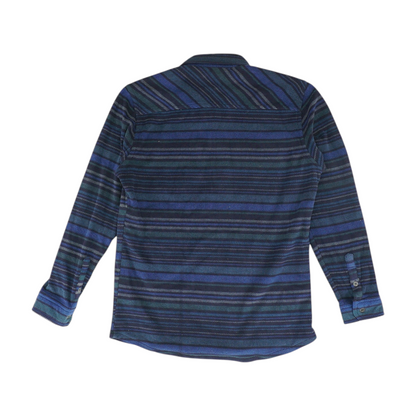 Multi Striped Flannel Button Down