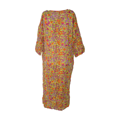 Multi Floral Midi Dress