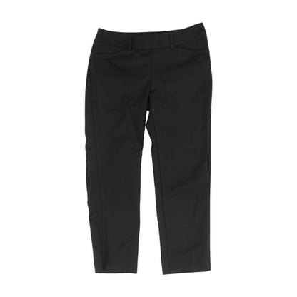 Black Solid Pants