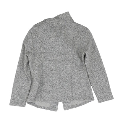 Gray Solid Lightweight Jacket