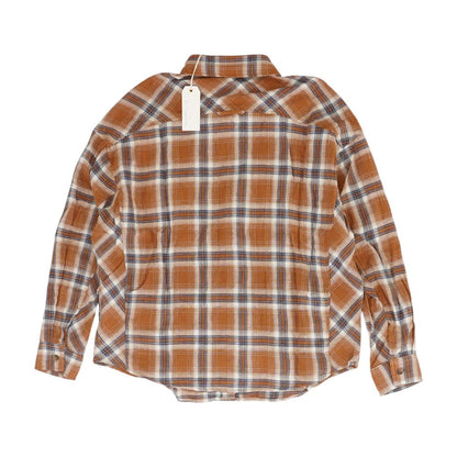 Brown Plaid Button Down