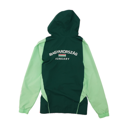 Green Color Block Active Jacket