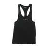 Black Solid Active Tank