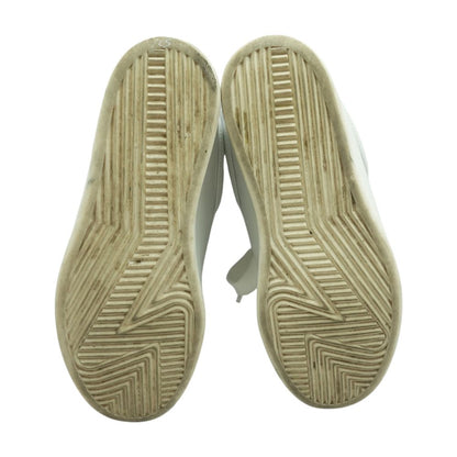 Retro Pro Leather Chunky Sneakers White Low Top Athletic Shoes