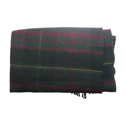 Multi Plaid Wool Scarf