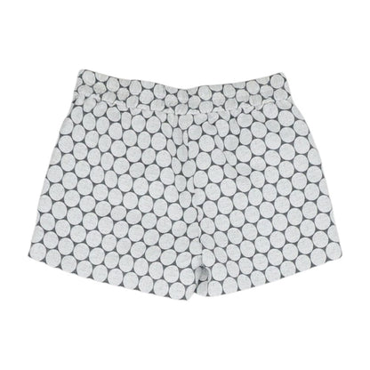 Black Polka Dot Knit Shorts