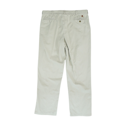 Beige Regular Pants