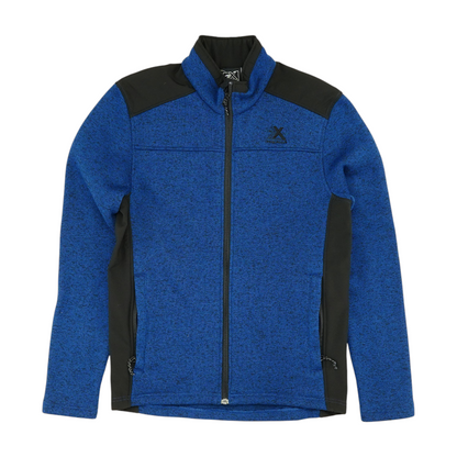 Blue Solid Active Jacket