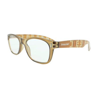 Brown Frontier Square Prescription Eyewear