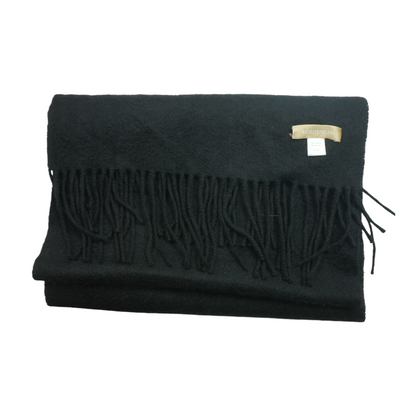 Black 100% Cashmere Scarf