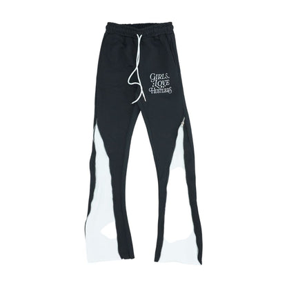 Black Active Regular Pants