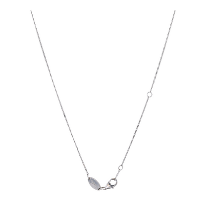 14K White Gold Chain Necklace