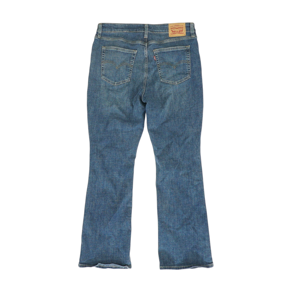 Blue Bootcut Jeans