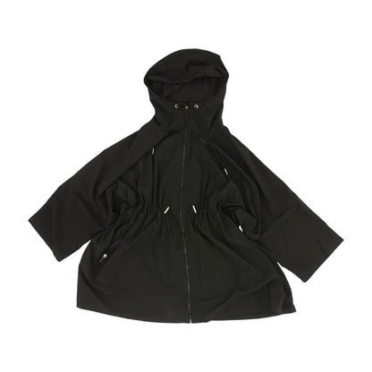 Black Solid Active Jacket