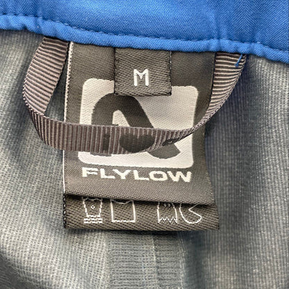 Blue Solid Ski Pants