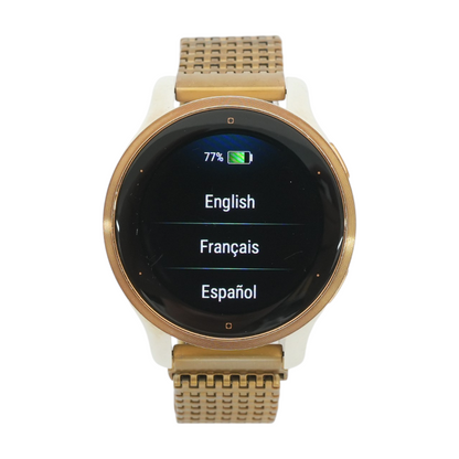 40mm Venu 2S Gold Smartwatch Gold Band S/M